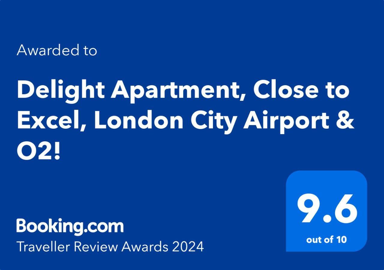 Delight Apartment, Close To Excel, London City Airport & O2! المظهر الخارجي الصورة